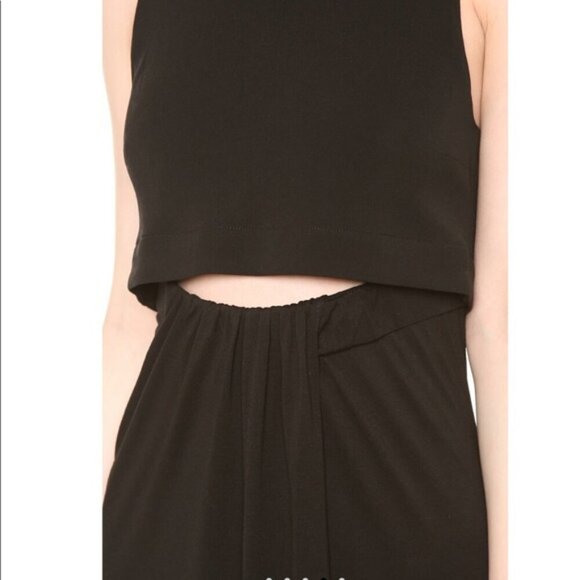 A.L.C. Hilseth Black Sleeveless Cut OUt Maxi Dress - Picture 6 of 15